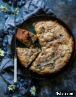 Cardamom Kissed Berry Tahini Cake 7 Finished Blueberry and Blackberry Tahini Cake