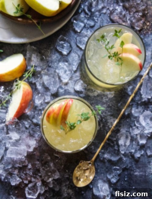 Honeycrisp Apple Cider Bourbon Shrub 5 Honeycrisp & Apple Cider Bourbon Shrub - Fresh Ingredients