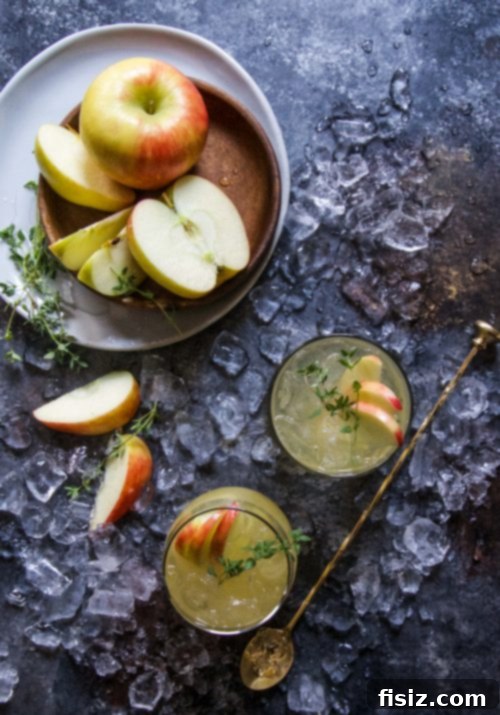 Honeycrisp Apple Cider Bourbon Shrub 6 Honeycrisp & Apple Cider Bourbon Shrub - Ready to Serve