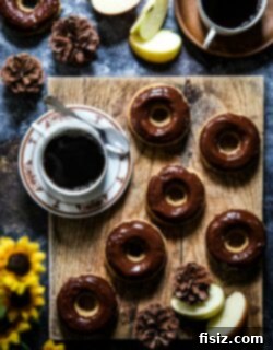 Autumn Cider Doughnuts with Tahini Bourbon Chocolate Drizzle 7 img 23367 6
