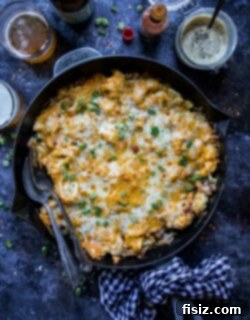 Creamy Tahini Ranch Buffalo Chicken Casserole 6 img 23664 5
