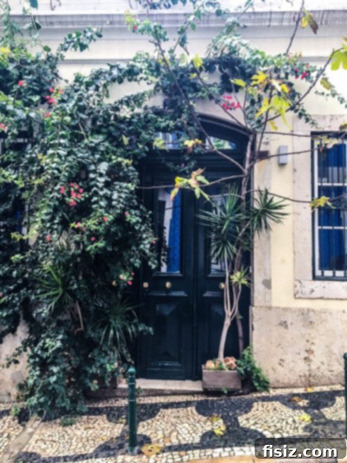 Lisbon Revealed: Your Guide to Stays, Bites, and Sights 32 A Lisbon street with traditional architecture and a tram line
