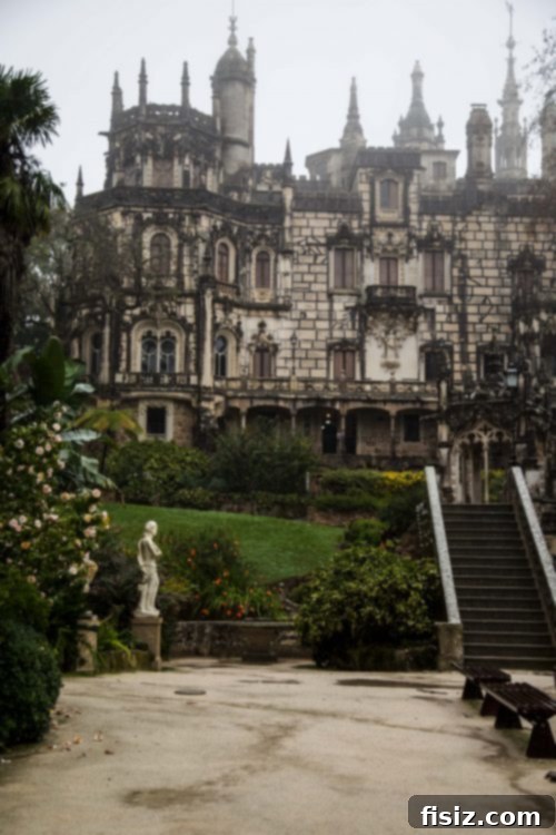 Lisbon Revealed: Your Guide to Stays, Bites, and Sights 38 The grand Quinta da Regaleira palace surrounded by lush gardens