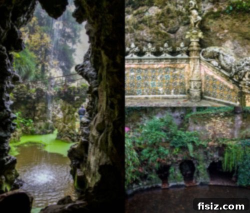 Lisbon Revealed: Your Guide to Stays, Bites, and Sights 40 A mysterious grotto or tunnel entrance in the gardens of Quinta da Regaleira