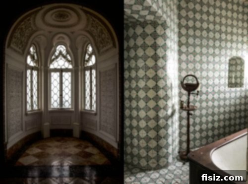 Lisbon Revealed: Your Guide to Stays, Bites, and Sights 47 Interior view of a richly decorated room in Pena Palace