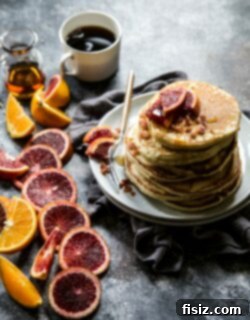 Zesty Blood Orange & Crispy Bacon Pancakes 6 img 23829 5