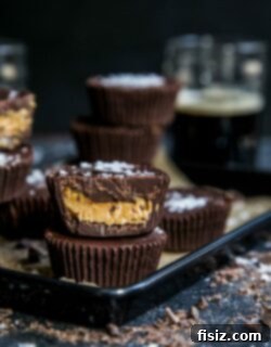 Dark Chocolate Stout Peanut Butter Cups 7 img 23938 6