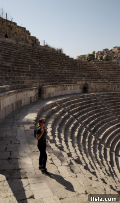 Interior view of Roman Theatre