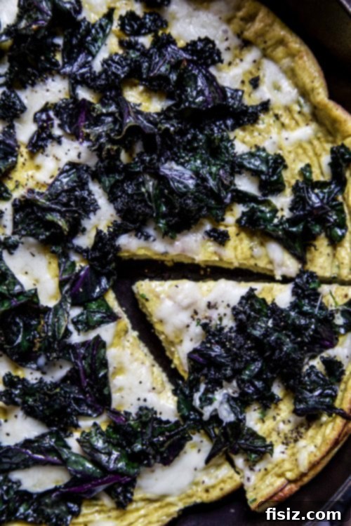 Shawarma Skillet Pizza with Crispy Kale 5 Easy Shawarma Pizza Frittata with Ricotta and Mozzarella