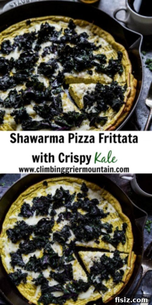 Shawarma Skillet Pizza with Crispy Kale 8 The Best Shawarma Pizza Frittata Recipe for Brunch