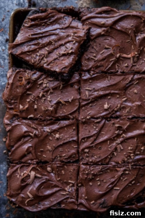 Exotic Cardamom Chocolate Sheet Cake 6 Cardamom Chocolate Sheet Cake