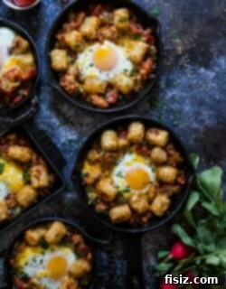 Crispy Tot Shakshuka 7 A deliciously cooked Tot Shakshuka dish, ready for serving.