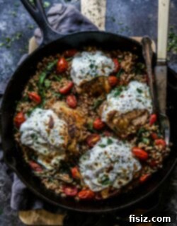 Umami Miso Chicken Farro Skillet 6 img 24194 7