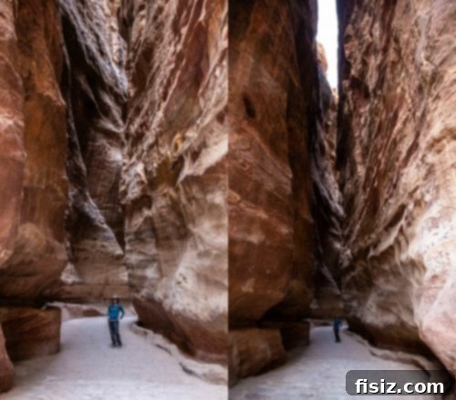 Petra Jordan Stay Dine and Discover the Rose City 12 Intricate carvings within the Siq canyon