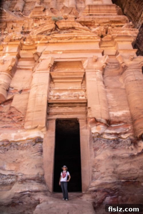 Petra Jordan Stay Dine and Discover the Rose City 28 The impressive Urn Tomb, one of the Royal Tombs in Petra