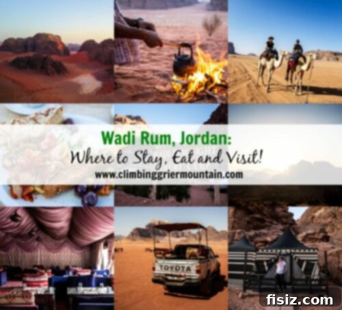 Journey to Wadi Rum Your Essential Guide to Sleeping Eating and Exploring the Martian Landscape 2 Wadi Rum desert landscape with sand dunes and mountains