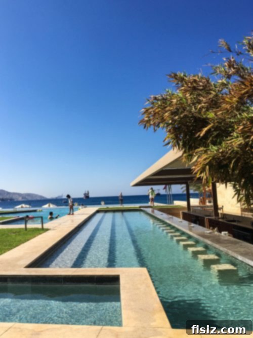 Aqaba Jordan Your Essential Travel Guide 8 Outdoor swimming pool with swim-up bar at Kempinski Aqaba