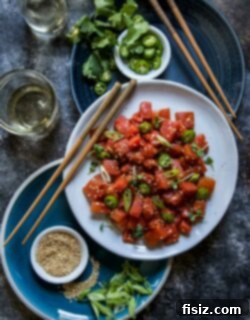 Sweet and Spicy Watermelon Sesame Poke 7 img 24368 6