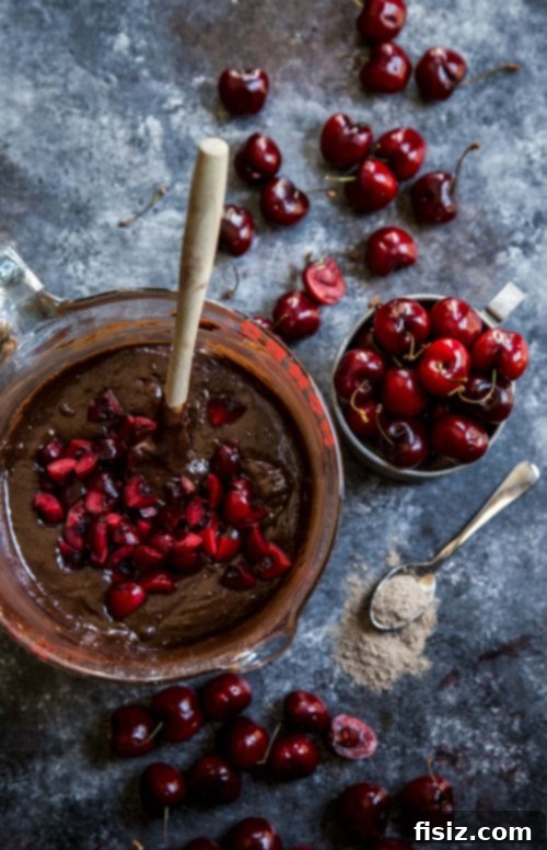 Cherry Cardamom Chocolate Brownies Giveaway 4 A bowl overflowing with fresh, vibrant Harry and David cherries