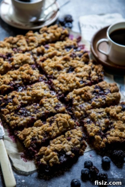 Blissful Blackberry Crumble Squares 3 Road Trip Essentials for a Lake Vacation