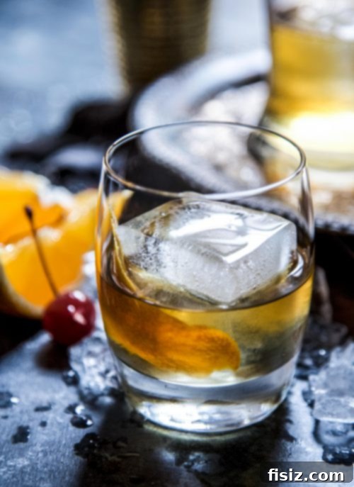 Turkish Classics 4 Turkish Old Fashioned cocktail being garnished with an orange peel.