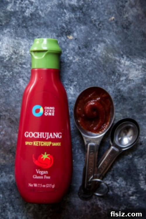 Gochujang Chicken Lettuce Wraps 6 Gochujang, the secret ingredient in Korean Chicken Salad