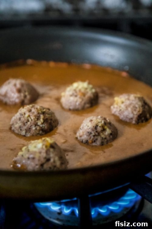 Loaded Buttery Turkey Meatball Subs 4 Preparing Butter Turkey Meatball Subs