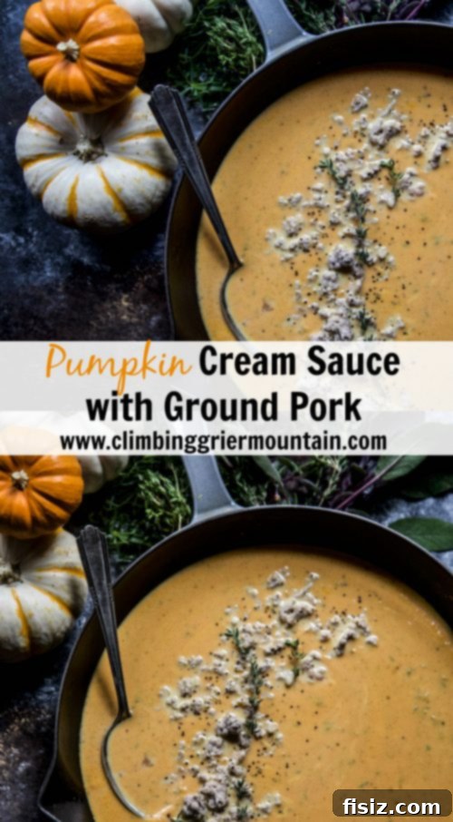 Pass The Pork 2.0 Highlights Featuring Pumpkin Cream Sauce with Ground Pork 10 A beautifully plated dish featuring Pumpkin Cream Sauce with Ground Pork.