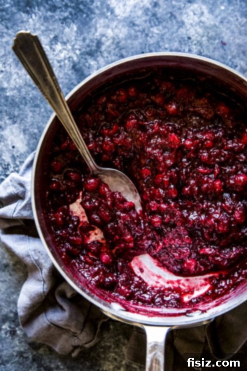 Bourbon Cranberry Bliss Sauce and Cider Smash 3 Homemade Cranberry Sauce