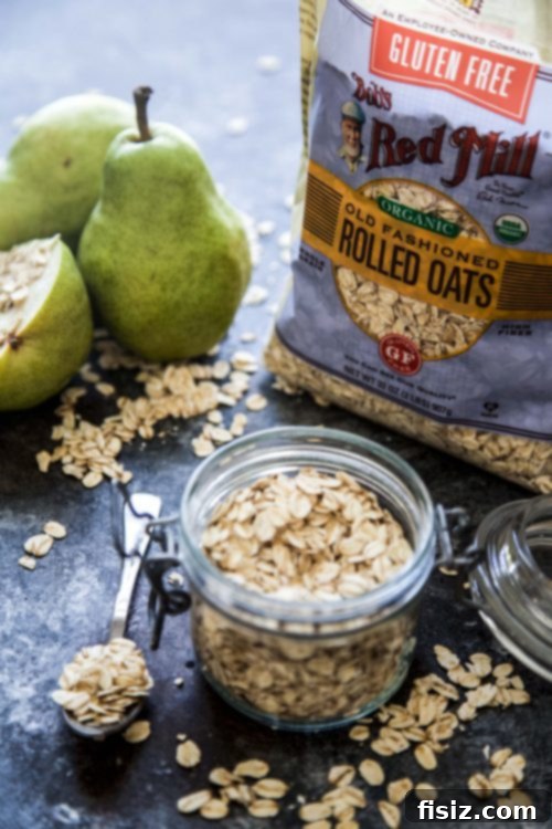 Oatmeal Cookie Ginger Pear Crisp 4 Fresh Pears for Ginger Pear Oatmeal Cookie Crisp