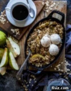 Oatmeal Cookie Ginger Pear Crisp 8 img 25119 7