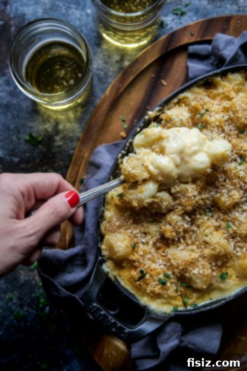 Cauliflower Gnocchi Mac and Cheese Reinvented 7 Finished Cauliflower Gnocchi Mac and Cheese