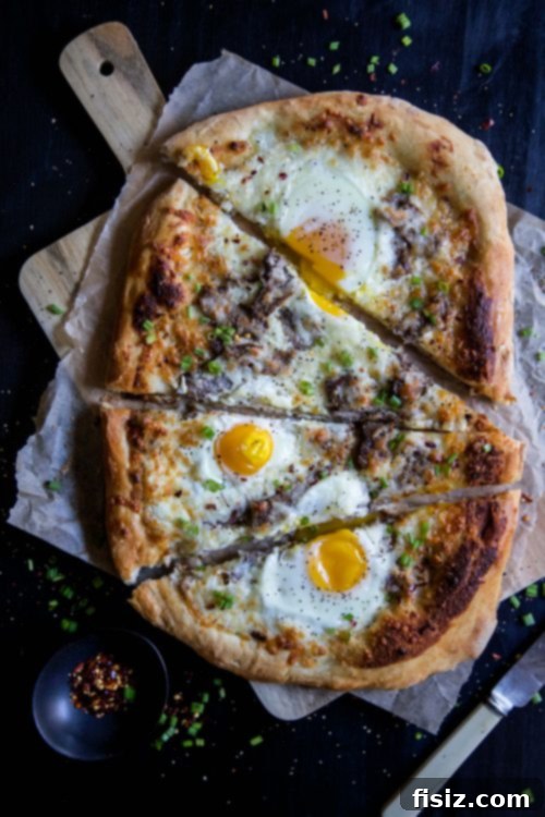 Modern Comfort Cooking Turns One Join Our Giveaway Celebration 8 Steak & Egg Breakfast Pizza.