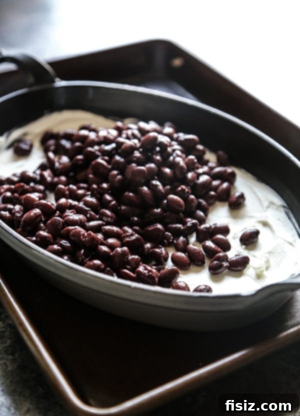 Smoky Berry Black Bean Gratin 4 New Year's Eve Yurt Getaway