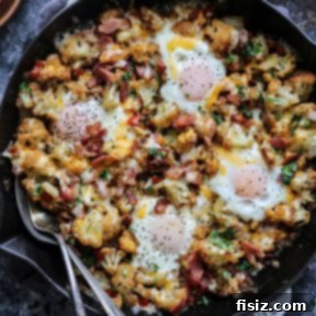 Turkish Cauliflower Breakfast Hash