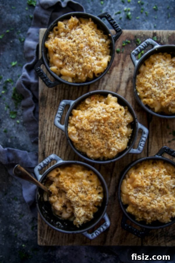Dorothy Lynch's Signature Mac & Cheese 5 Three individual cocottes filled with Dorothy Lynch Mac & Cheese, perfectly baked with a crispy panko topping.