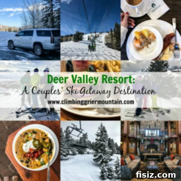 Deer Valley: The Ultimate Romantic Ski Getaway 2 Panoramic view of Deer Valley Resort slopes and mountains