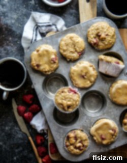 Golden Raspberry Oat Muffins with Honey Butter 7 img 25821 6