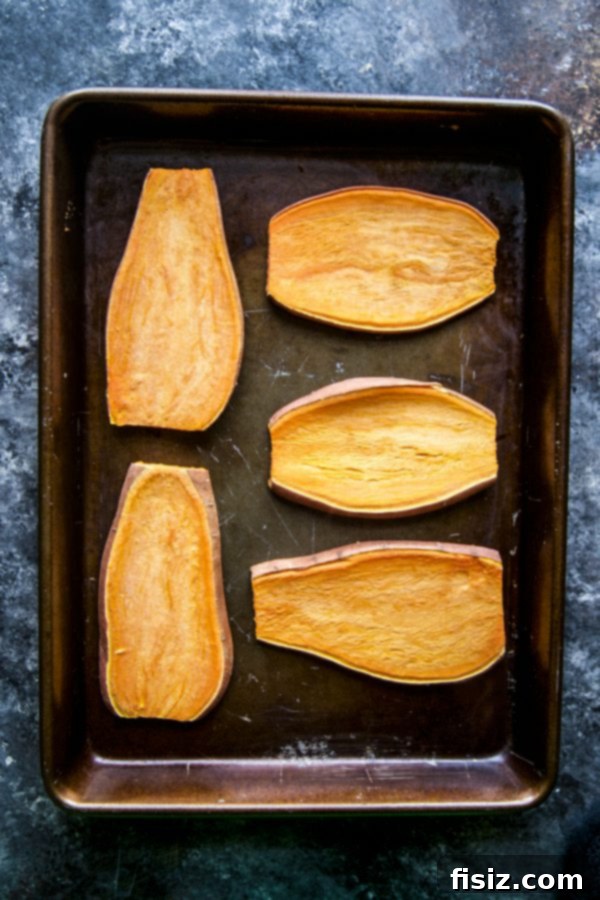 Sweet Potato Toast Trio Delights 5 Sweet potato slices being toasted in a conventional toaster for a quick preparation method
