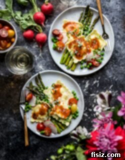 Smoky Dorothy Lynch Dressed Garden Veggie Ravioli 7 Final dish of Garden Veggie Ravioli with Smoky Dorothy Lynch Dressing