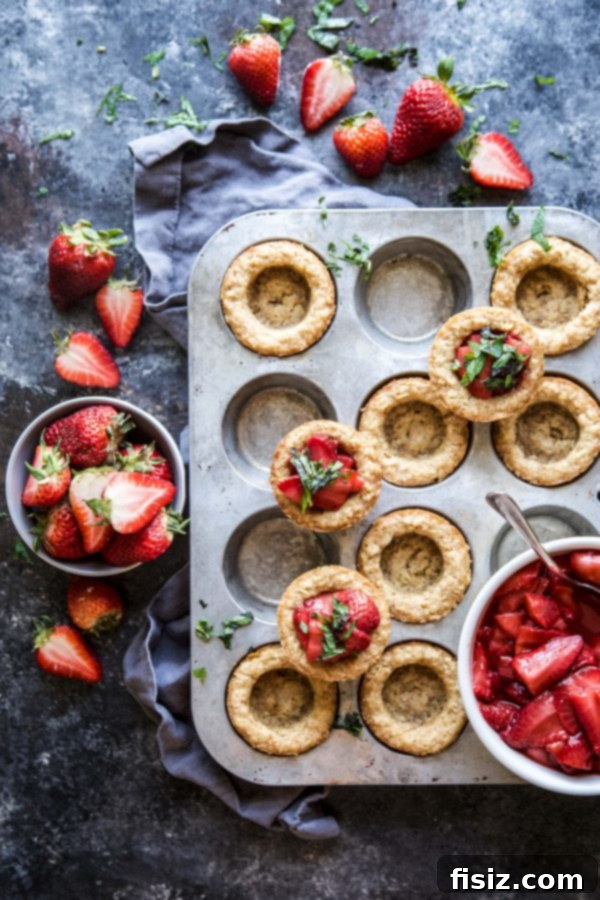 Blushing Rosé Strawberry Cookie Crisp Cups 4 Batch of Rosé Strawberry Cookie Crisp Cups