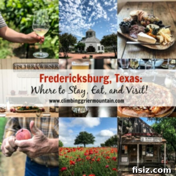Fredericksburg Texas Explore Stay Dine 2 Overlooking the rolling hills of Texas Hill Country near Fredericksburg