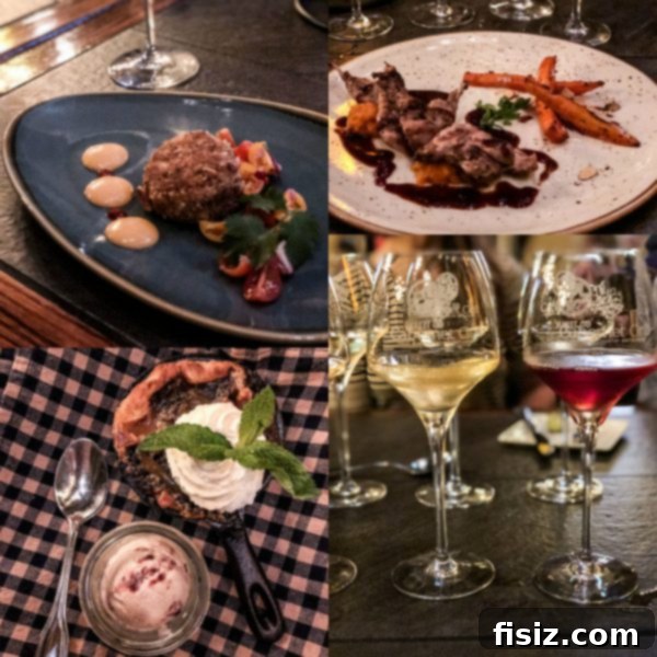 Fredericksburg Texas Explore Stay Dine 19 Elegant main course featuring roasted quail at Cabernet Grill