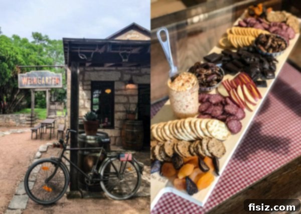 Fredericksburg Texas Explore Stay Dine 24 Rustic stone building of Pontotoc Vineyard tasting room