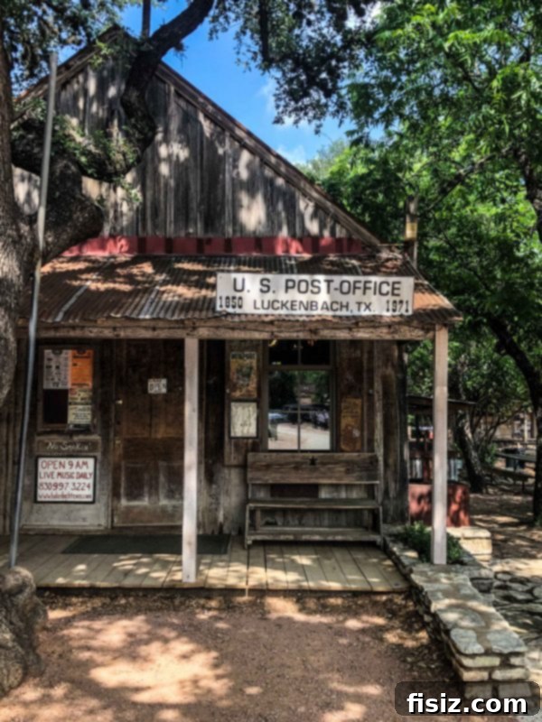 Fredericksburg Texas Explore Stay Dine 32 Historic Luckenbach, Texas post office and general store