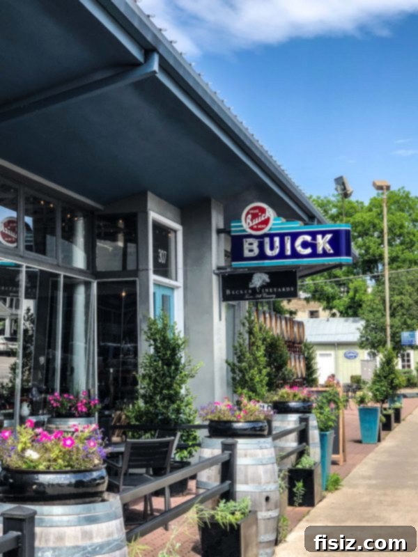 Fredericksburg Texas Explore Stay Dine 37 Bustling Main Street in downtown Fredericksburg with shops
