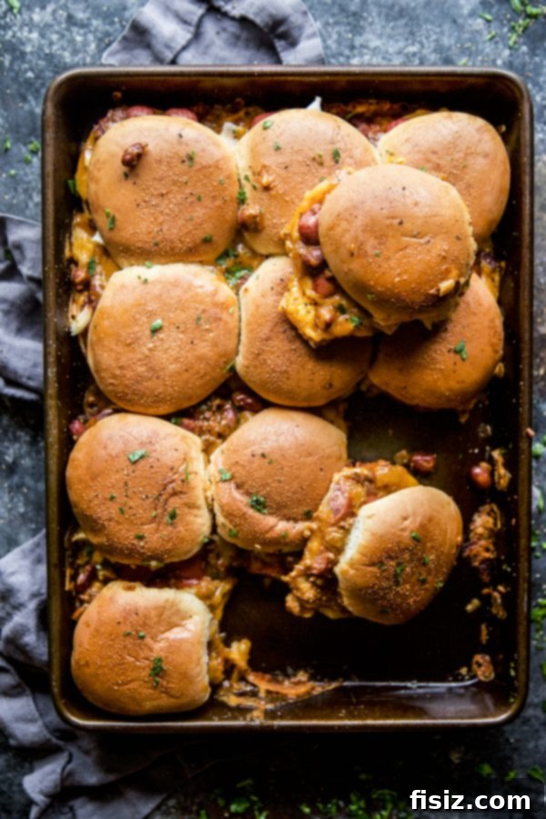 Baked Chili Cheese Dog Sliders 3 Ingredients for Chili Cheese Dog Baked Sliders laid out on a rustic wooden table