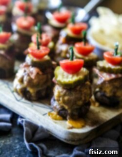 Loaded Bacon Cheeseburger Mushroom Bites 7 img 26495 6