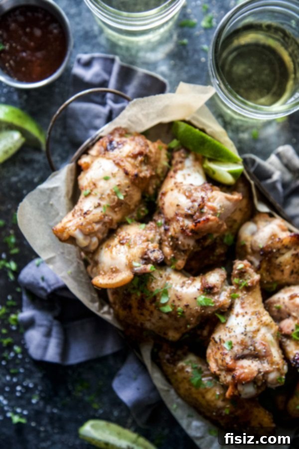 Pinoy Style Baked Chicken Wings 3 Close-up of perfectly marinated Filipino Chicken Wings before baking