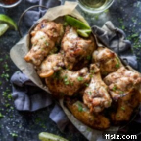 Filipino-Style Baked Chicken Wings with a flavorful marinade
